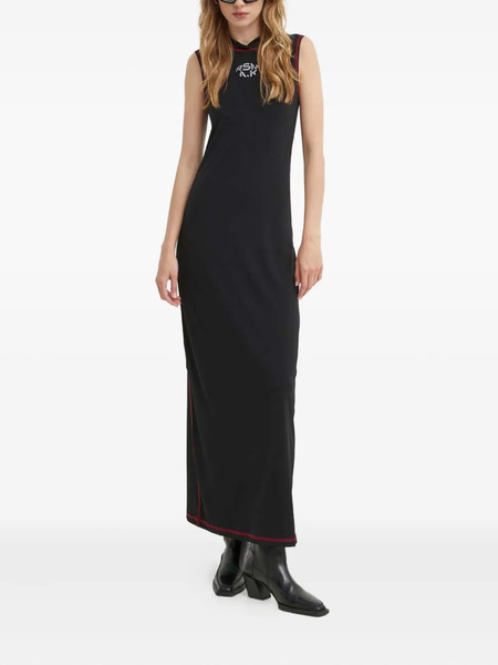  Résumé Hooded Trim Dress - Black 