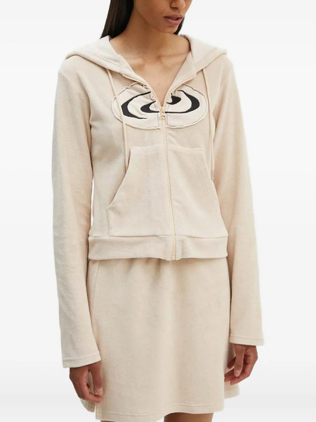  Résumé Hooded Zip Top - Neutrals 