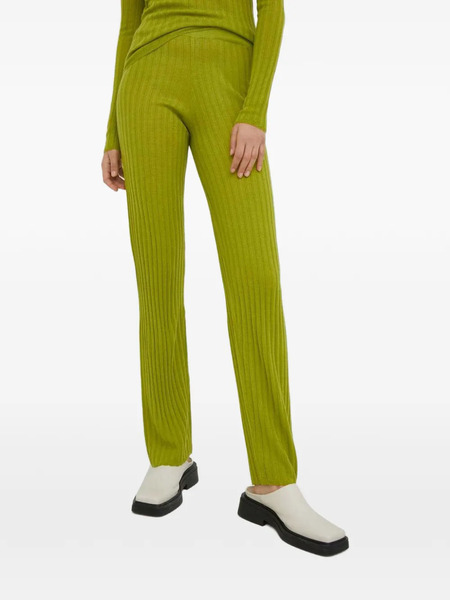  Résumé Ribbed Trousers - Green 
