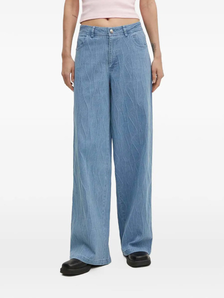  Résumé Textured Denim Jeans - Blue 