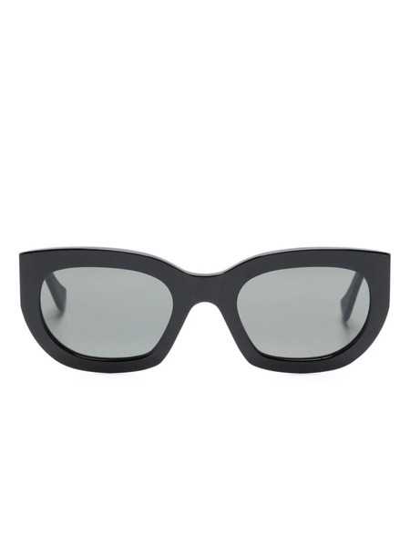  Retrosuperfuture Alva Rectangle-frame Sunglasses - Black 