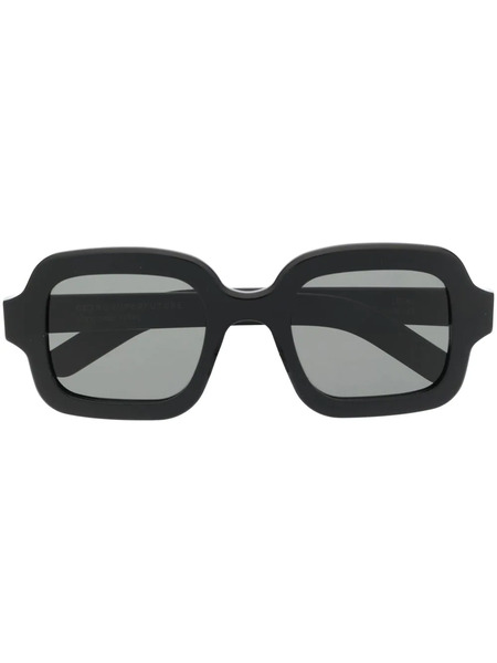  Retrosuperfuture Benz Rectangular Frame Sunglasses - Black 