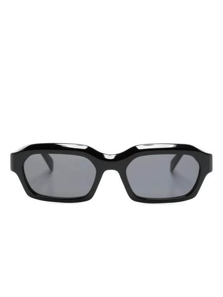  Retrosuperfuture Boletus Rectangle-frame Sunglasses - Black 