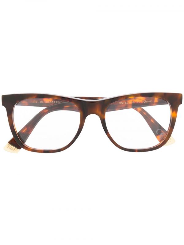  Retrosuperfuture Classic Optical Glasses - Brown 