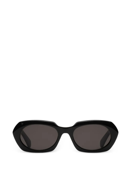  Retrosuperfuture Epoca Oval-frame Sunglasses - Black 