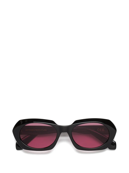  Retrosuperfuture Epoca Oval-frame Sunglasses - Black 