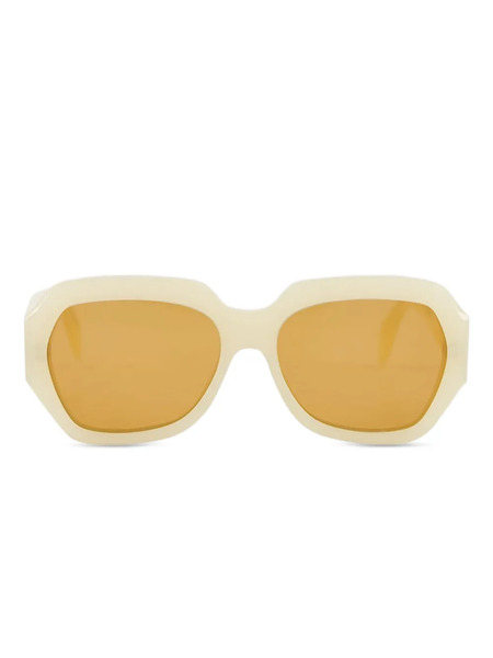  Retrosuperfuture Geometric-frame Sunglasses - Neutrals 
