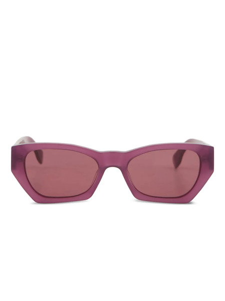  Retrosuperfuture Geometric-frame Sunglasses - Pink 