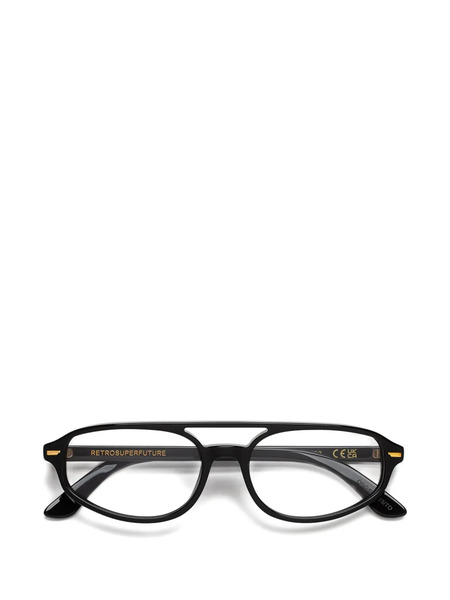  Retrosuperfuture Pilot-frame Glasses - Black 