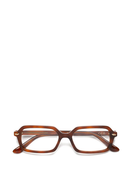  Retrosuperfuture Rectangle-frame Glasses - Brown 
