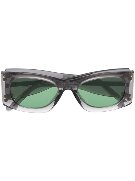  Retrosuperfuture Rectangle-frame Tinted Sunglasses - Grey 