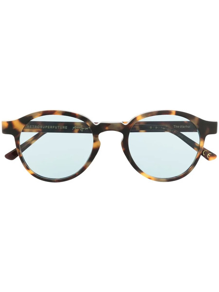  Retrosuperfuture The Warhol Cheetah-print Sunglasses - Brown 