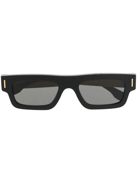  Retrosuperfuture Tinted-lens Square-frame Sunglasses - Black 
