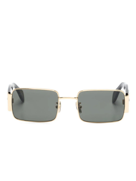  Retrosuperfuture Z Rectangle-frame Sunglasses - Black 