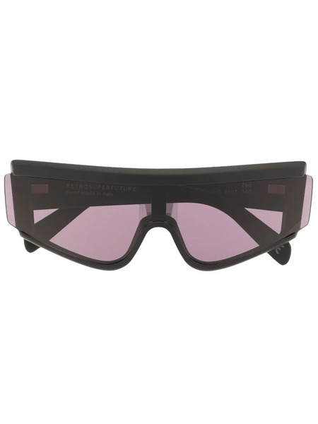  Retrosuperfuture Zed Oversize-frame Sunglasses - Black 
