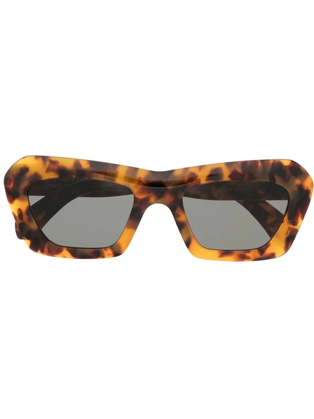  Retrosuperfuture Zenya Cat-eye Frame Sunglasses - Brown 