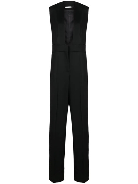  Rev The Ward Formal Virgin Wool Jumpsuit - Black 