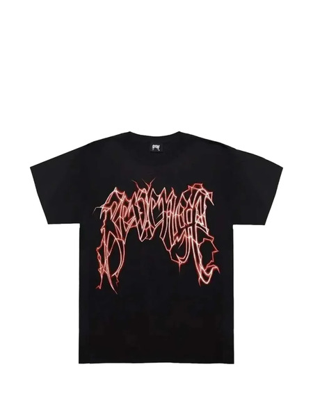  Revenge Logo-print T-shirt - Black 