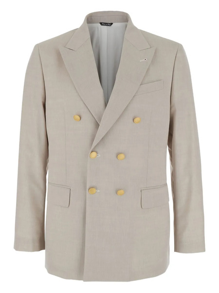  Reveres 1949 Double-breasted Suit - Neutrals 
