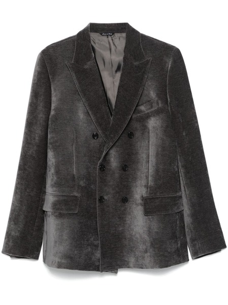  Reveres 1949 Velour Blazer - Grey 