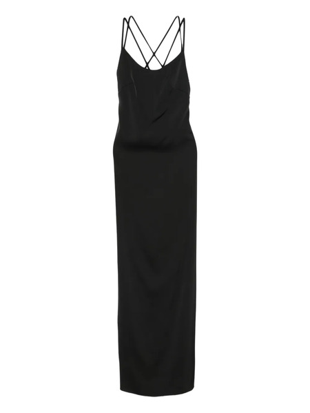  Rhizome Merida Side-split Maxi Dress - Black 