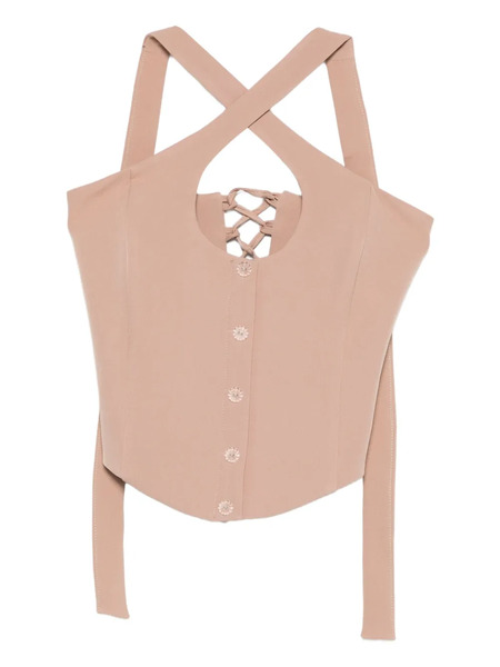  Rhizome Rosemary Corset Top - Neutrals 