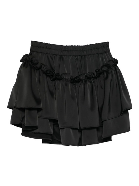  Rhizome Ruffled-details Mini Skirt - Black 