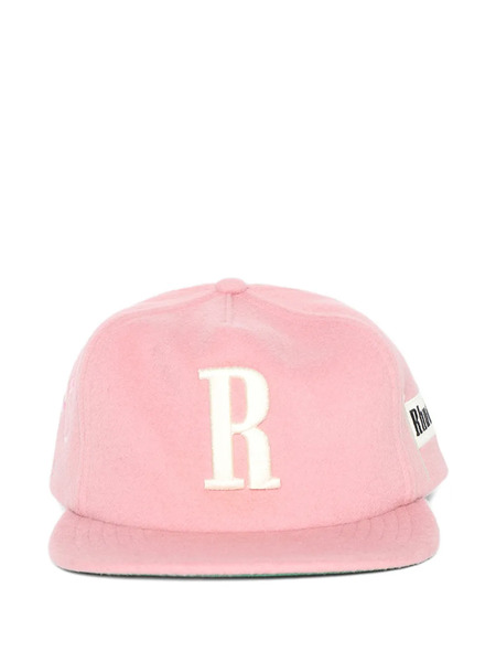  Rhude Grand Prix R-crown Flamingo-embroidered Hat - Pink 