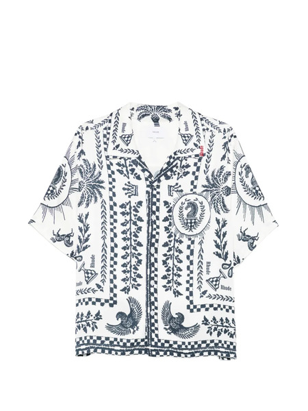  Rhude Graphic-print Shirt - White 
