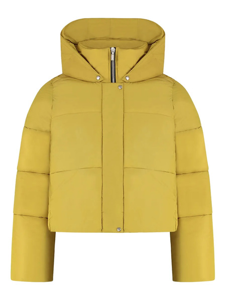  Rhude Hooded Padded Jacket - Yellow 