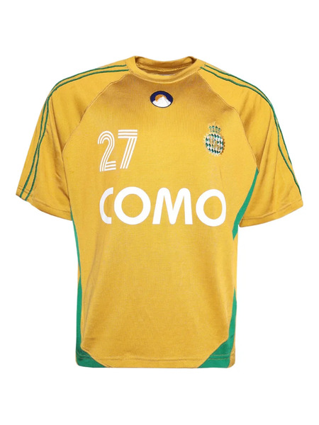  Rhude 27 Jersey T-shirt - Yellow 