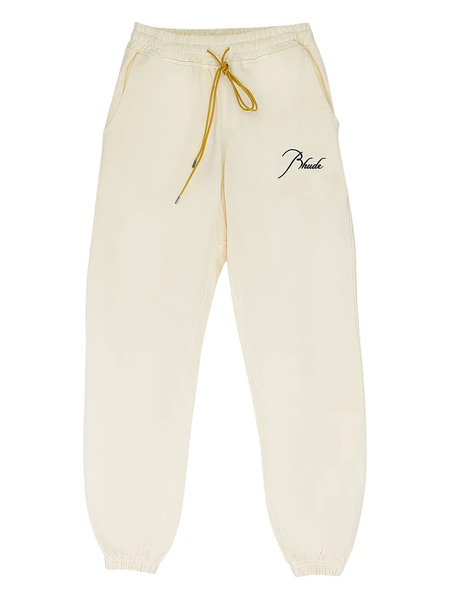  Rhude Logo-detailed Track Pants - Neutrals 