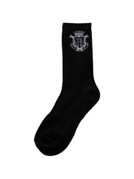  Rhude Logo-embellishment Socks - Black 