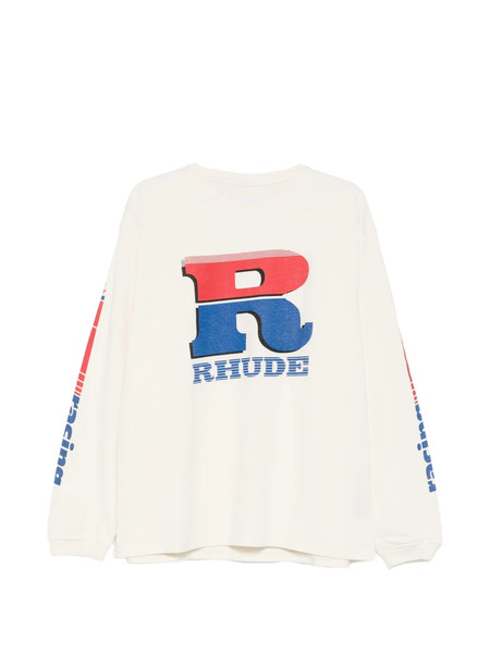  Rhude Long-sleeve Sweatshirt - Neutrals 