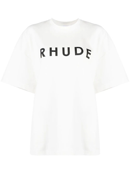  Rhude Oversized Logo T-shirt - White 