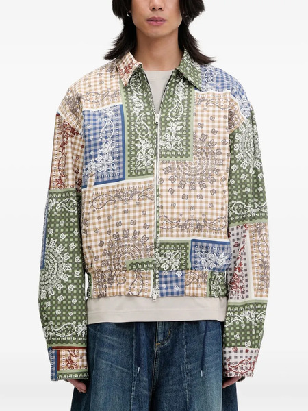  Rhude Patchwork Jacket - Neutrals 