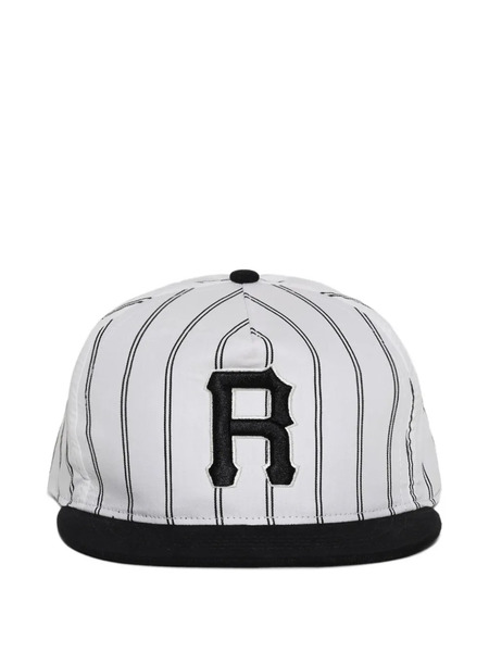  Rhude Pinstripe Baseball Cap - White 