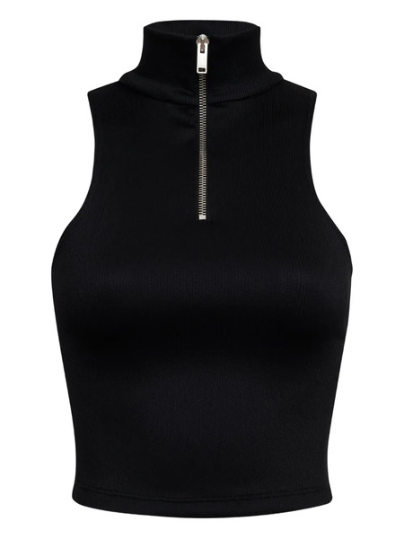  Rhude Ribbed Zip Turtleneck Knitwear - Black 