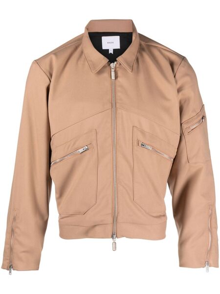  Rhude Sambac Bomber Jacket - Brown 