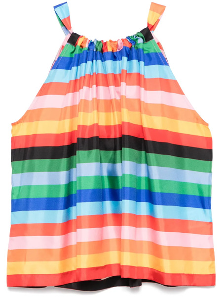  Rianna + Nina Striped Blouse - Blue 