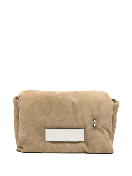  Rick Owens Big Pillow Griffin Leather Shoulder Bag - Neutrals 