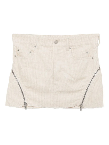  Rick Owens Bolan Banana Mini Skirt - Neutrals 
