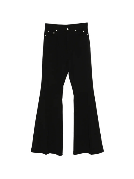  Rick Owens Bolan Flared Jeans - Black 