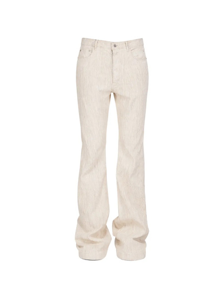  Rick Owens Bolans Denim Trousers - Neutrals 
