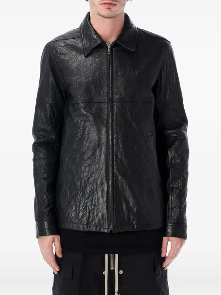  Rick Owens Brad Zip-up Jacket - Black 