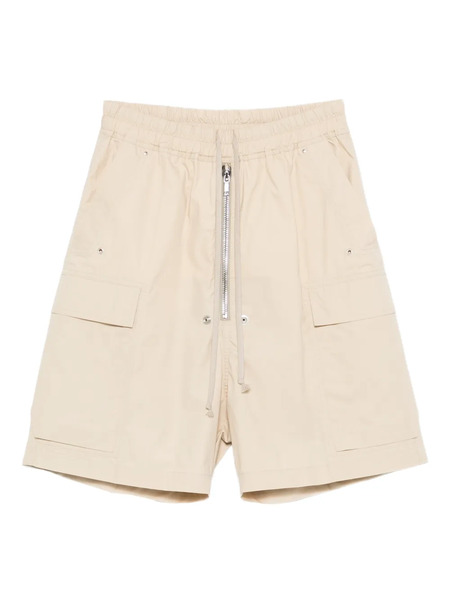  Rick Owens Cargo Zip Shorts - Neutrals 