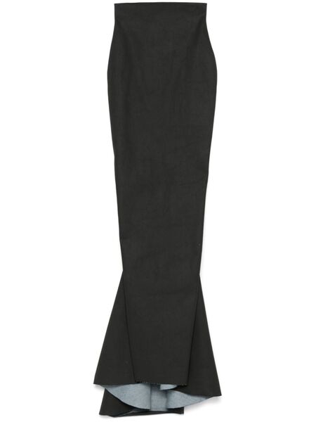  Rick Owens Coda Maxi Skirt - Black 