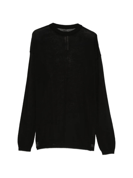  Rick Owens Crew-neck Sweater - Black 