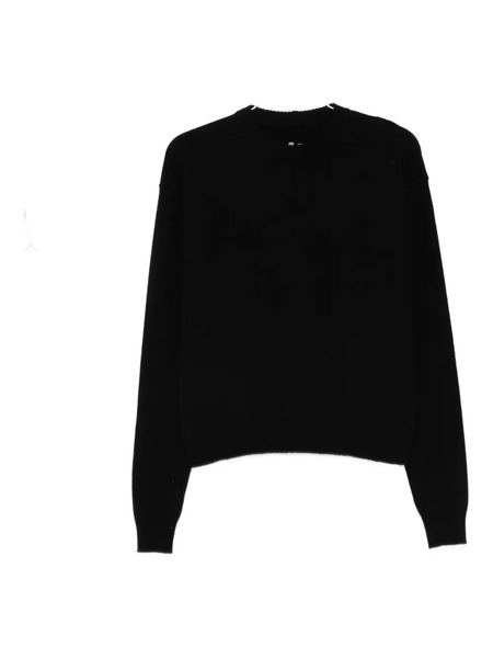  Rick Owens Crew-neck Wool Jumper - Black 