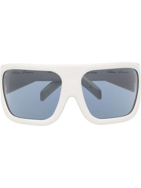  Rick Owens Davis Oversized Sunglasses - White 